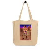 Gay Cowboy At Sunset Eco Tote Bag